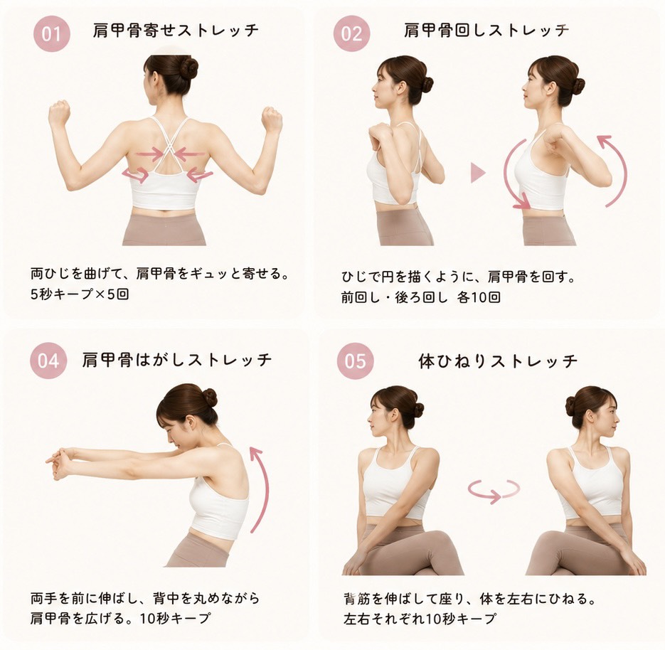 ストレッチで効果的に体を整えよう