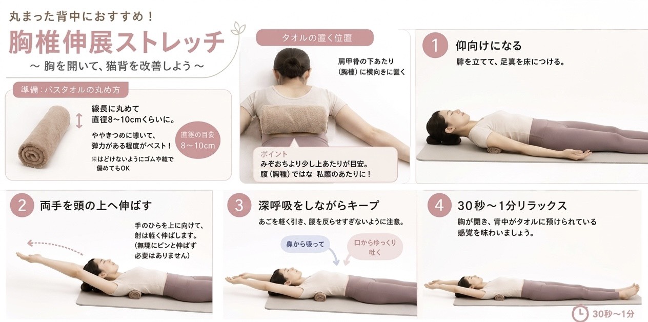 猫背改善トレーニング